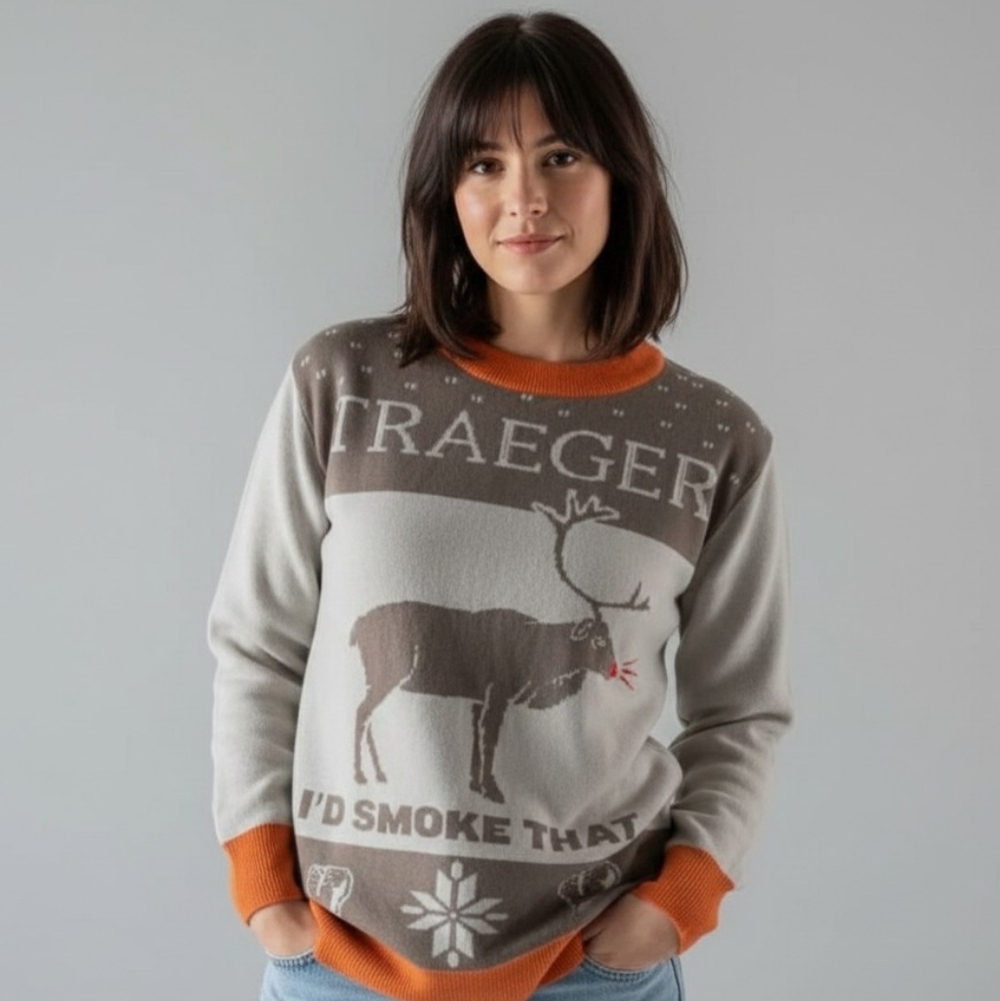 Traeger Knitted Christmas Sweater